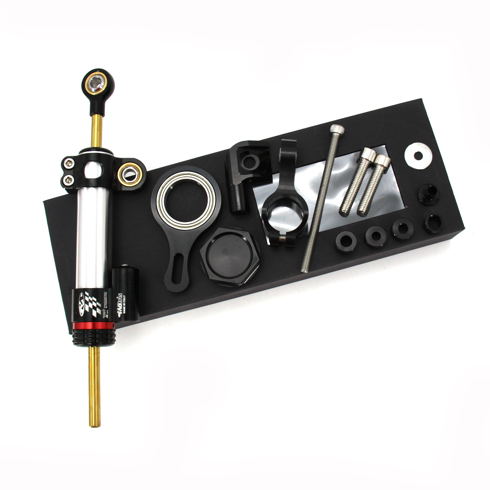 ชุดติดตั้งกันสะบัดแฮนด์มอเตอร์ - Steering Damper Stabilizer Kit Cnc บทวิจารณ์และราคา