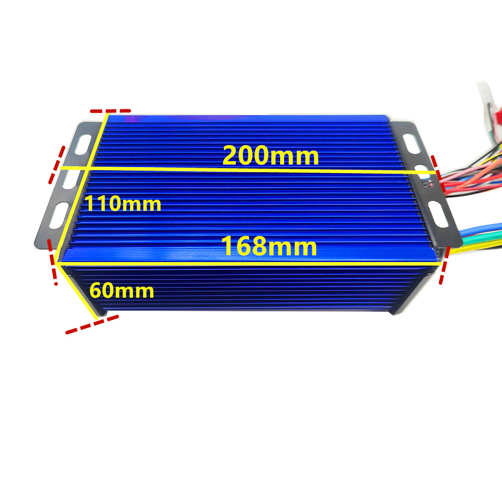 36V 48V 60V 72V 2000W มอเตอร์ไ - 72V 45A Dual Controller บทวิจารณ์และราคา