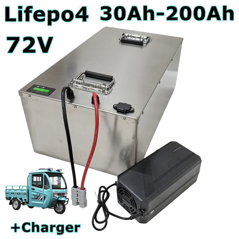 แบตเตอรี่ลิเธียม 72V 100AH 120 - 72V 30Ah Lifepo4 Battery Pack บทวิจารณ์และราคา