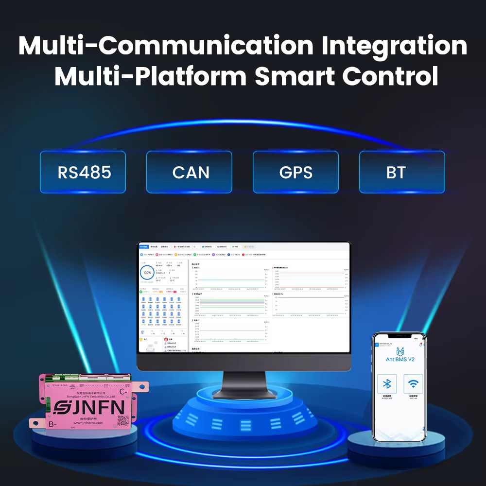 แผงวงจรป้องกันแบตเตอรี่ลิเธียม - Smart Bms 20S 72V 150A Bluetooth บทวิจารณ์และราคา